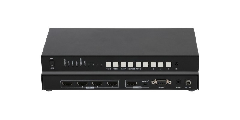HDMI切换器实现多个输入信号源设备共用一台显示设备
