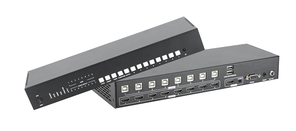 4K HDMI8进1出无缝切换器