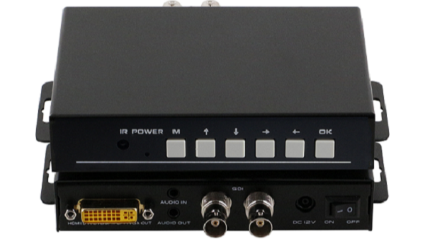 SDI转DVI/HDMI/VGA/CVBS/YPBPR转换器