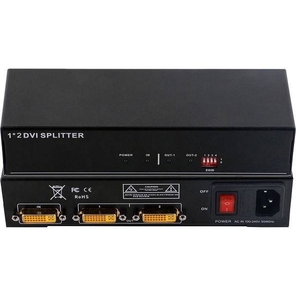 DVI1分2分配器