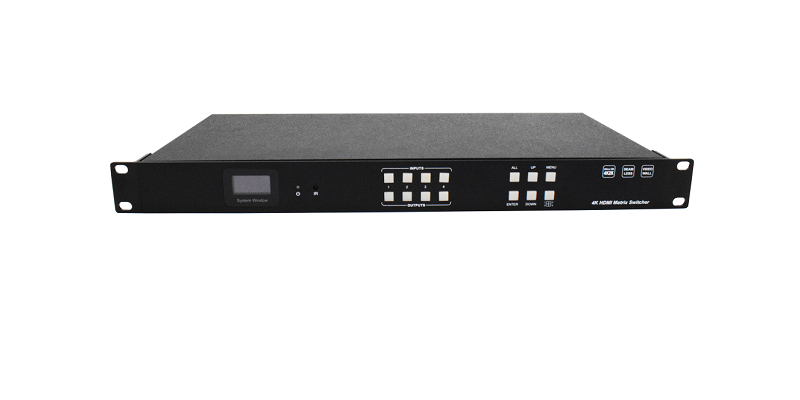 <i style='color:red'>hdmi44矩阵</i>帮您实现4台电脑投放到2X2的大屏上-碧云祥