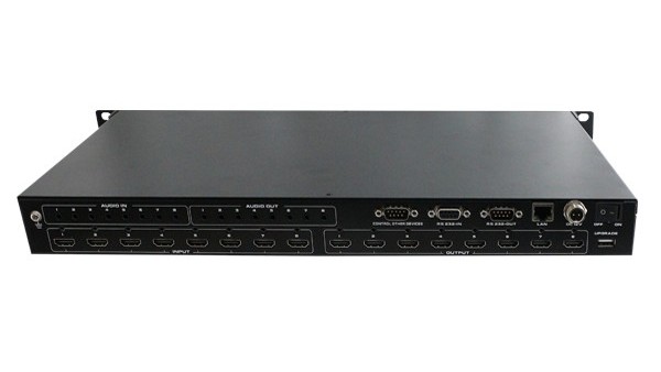 8进8出 4k60 HDMI无缝切换分割拼接矩阵