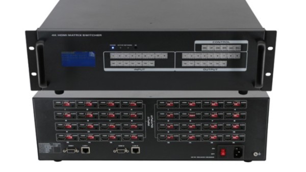 4K60 16进16出HDMI高清矩阵3U  -碧云祥