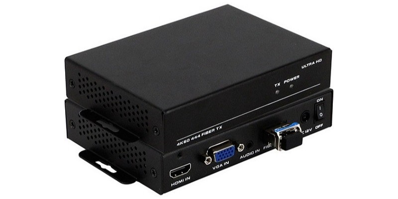 4KHDMI光纤传输器,高清视频信号的长距离传输方案-碧云祥